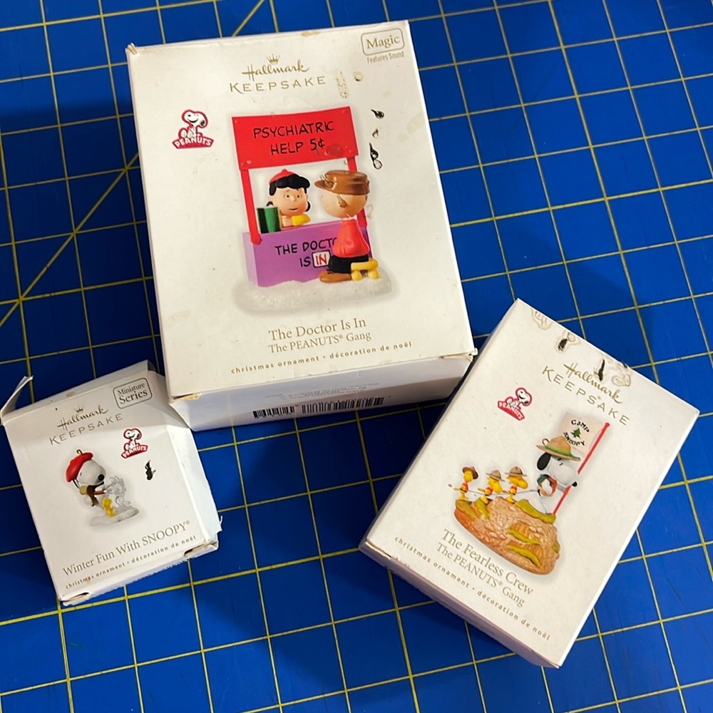 Hallmark Keepsake Ornaments Set of 3, 2010
